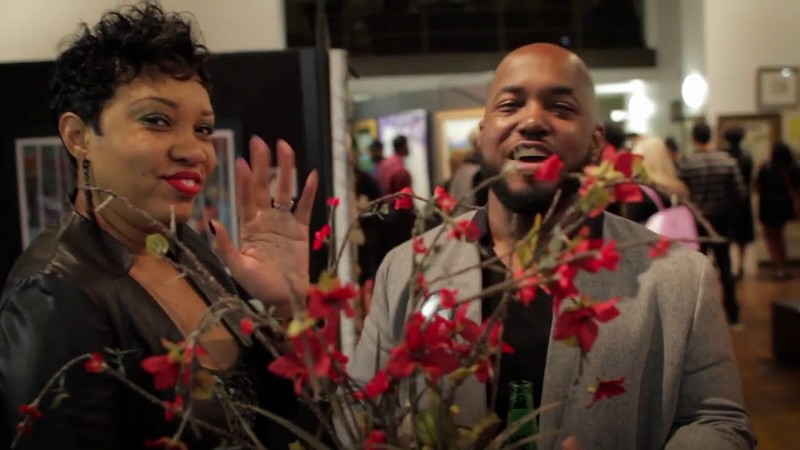 Black Art In America Fine Art Show Houston Recap, Video Screenshot - Youtube